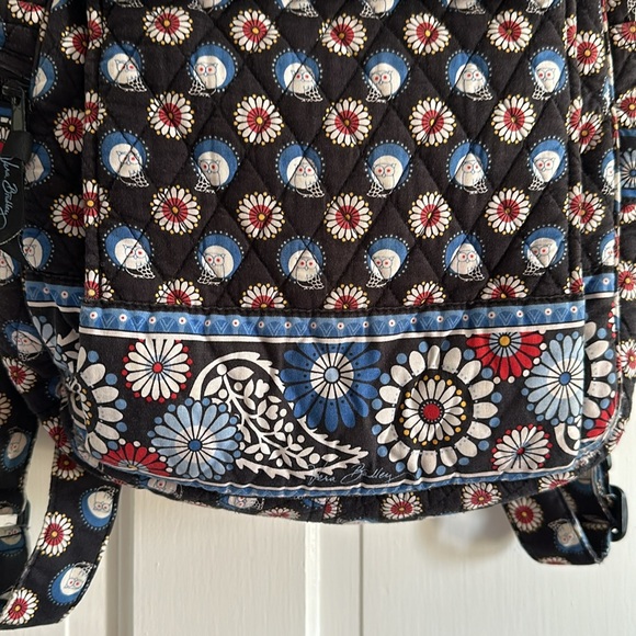 Vera Bradley large backpack in retired pattern night owl - Picture 2 of 7